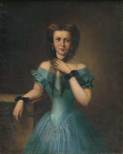 Portrait of a Widow by Jozsef Molnar
